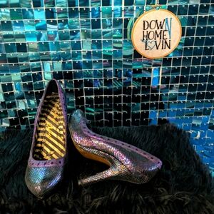 Iridescent Heels
